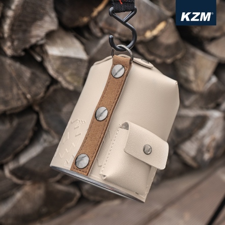 【KAZMI】KZM 風格圖騰高山瓦斯罐保護套450g K21T3Z17