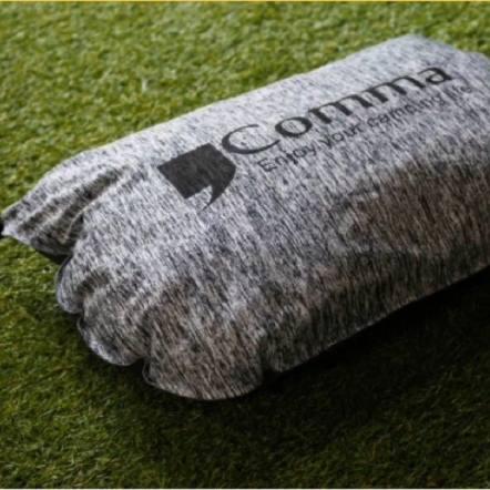 【逗點Comma】TPU自動充氣枕頭 灰色